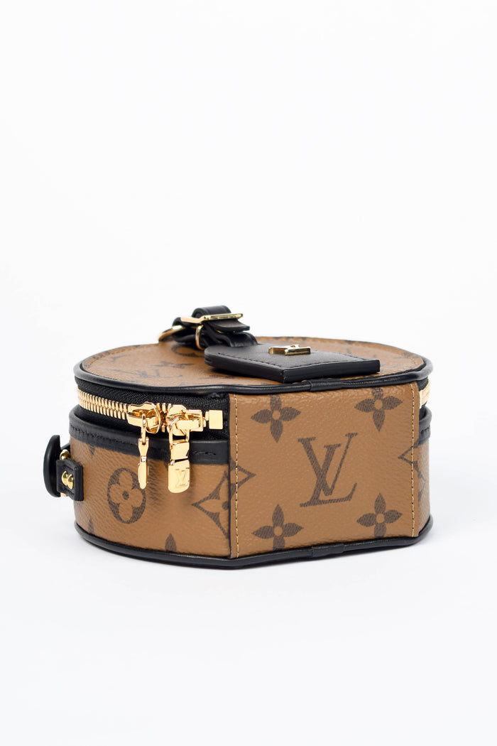 2010s Louis Vuitton Reverse Monogram Mini Boite Chapeau Bag