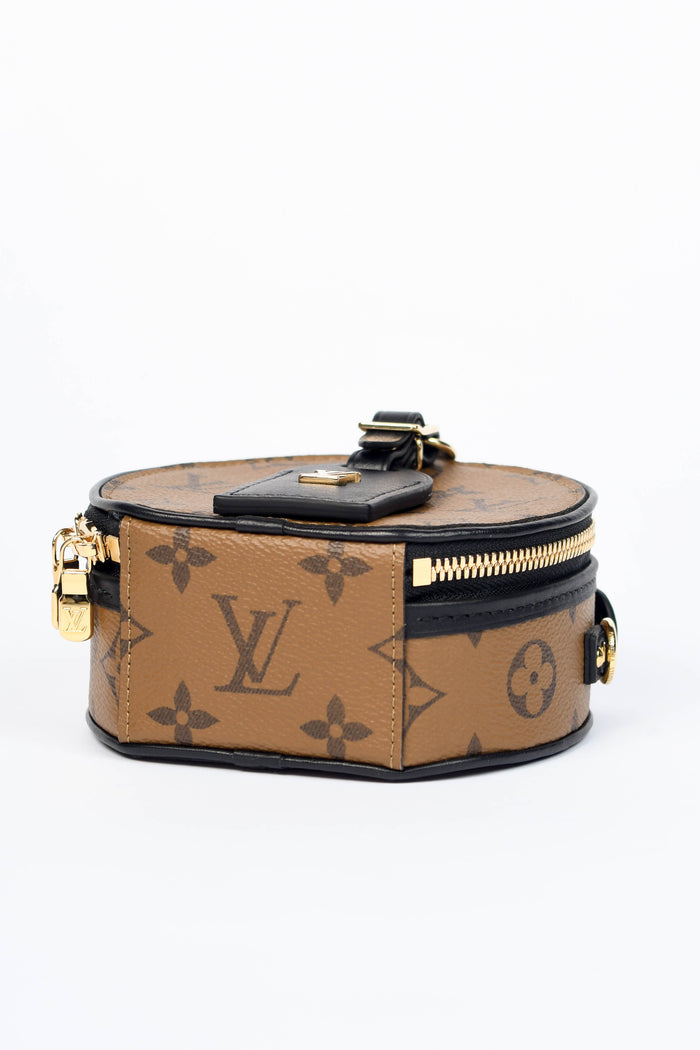 2010s Louis Vuitton Reverse Monogram Mini Boite Chapeau Bag