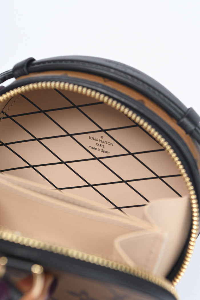 2010s Louis Vuitton Reverse Monogram Mini Boite Chapeau Bag