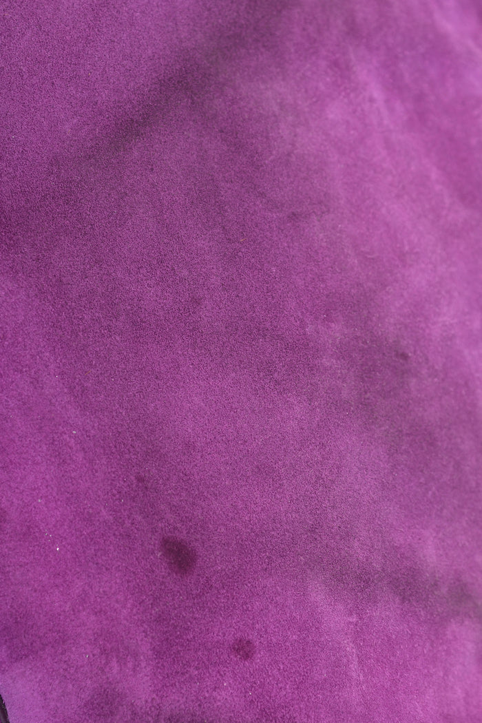 RARE Gucci Purple Suede Indy Tassel Shoulder Bag