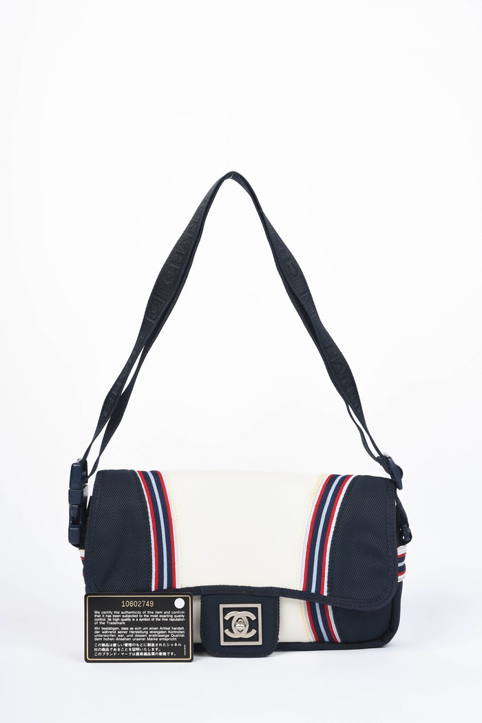 Vintage Chanel Sports Line Messenger Bag