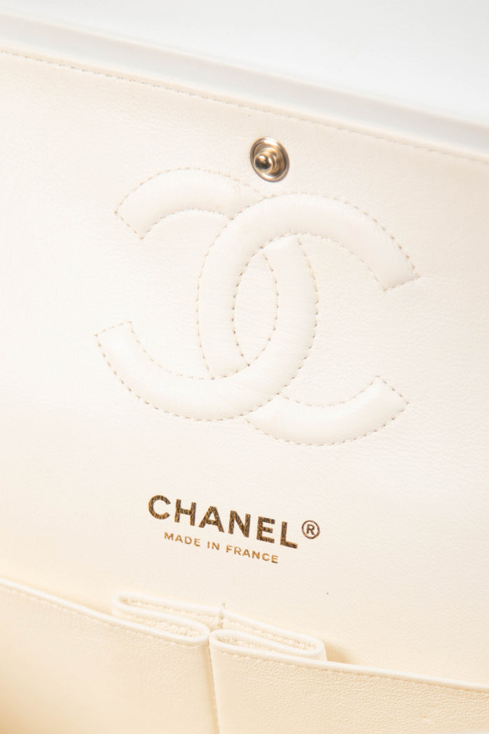 2019 Chanel Umbrella Rainbow Medium Double Flap Shoulder Bag SHW