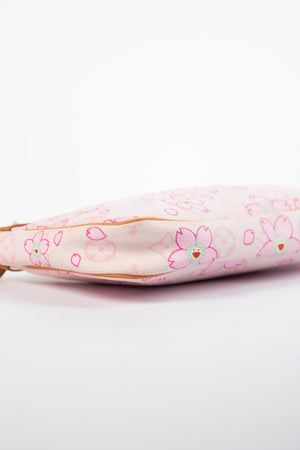 RARE Louis Vuitton x Takashi Murakami Pink Cherry Blossom Pochette Accessoires