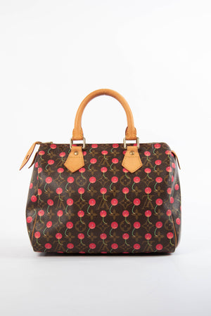 RARE Louis Vuitton x Takashi Murakami Cherry Speedy 25cm