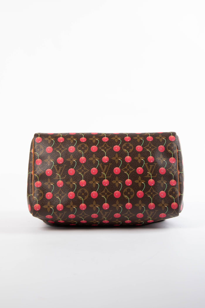 RARE Louis Vuitton x Takashi Murakami Cherry Speedy 25cm
