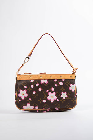 RARE Louis Vuitton x Takashi Murakami Cherry Blossom Pochette Accessoires