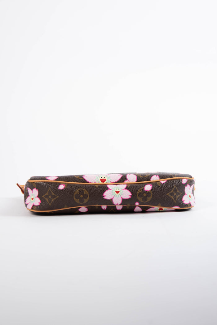 RARE Louis Vuitton x Takashi Murakami Cherry Blossom Pochette Accessoires