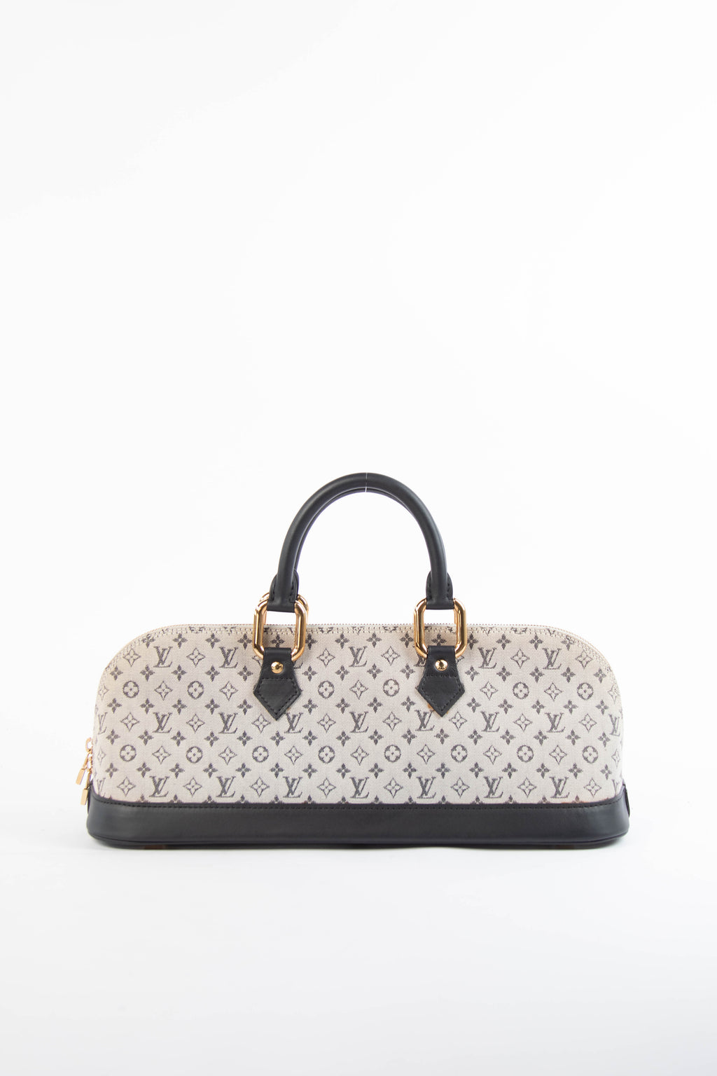 Vintage Louis Vuitton Navy Mini Lin Alma Top Handle Bag