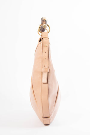 Yves Saint Laurent Nude Leather Mombasa Shoulder Bag