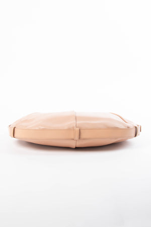 Yves Saint Laurent Nude Leather Mombasa Shoulder Bag