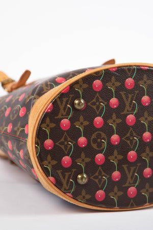 SUPER RARE Louis Vuitton x Takashi Murakami Cherry Bucket Bag