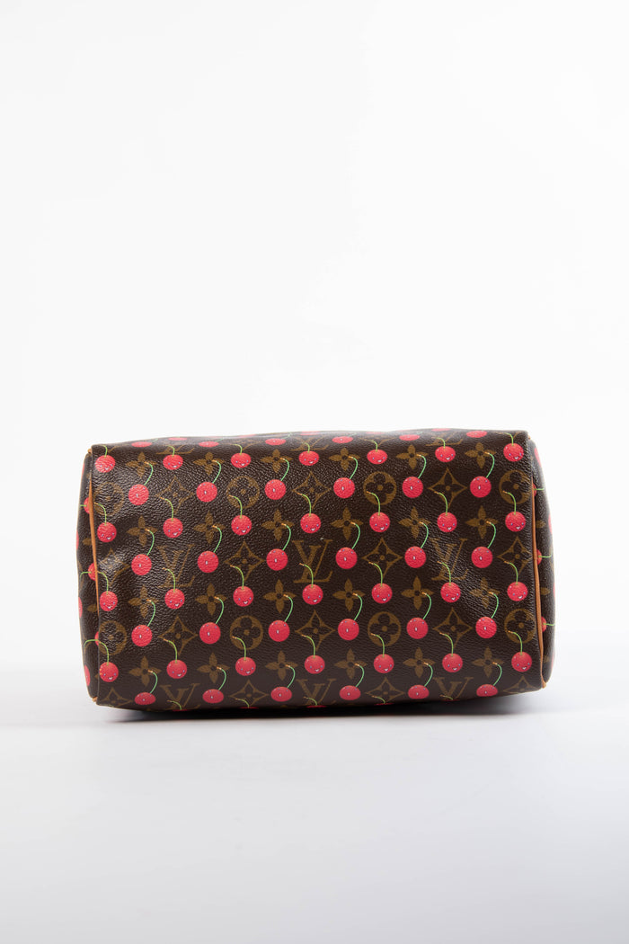 RARE Louis Vuitton x Takashi Murakami Cherry Speedy 25cm