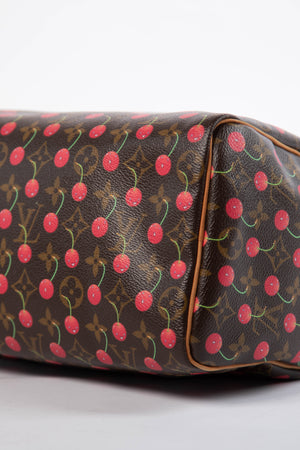 RARE Louis Vuitton x Takashi Murakami Cherry Speedy 25cm