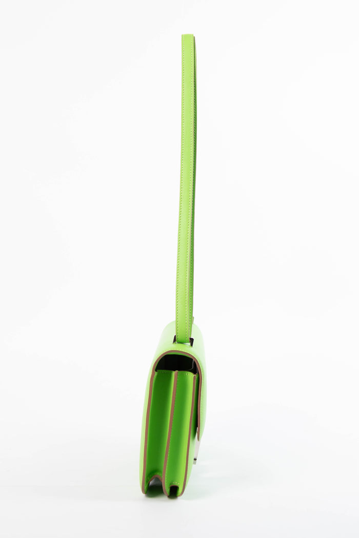 2012 Hermès Vert Cru Elan Constance Shoulder Bag