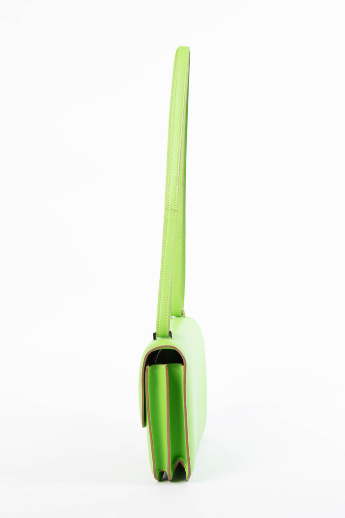 2012 Hermès Vert Cru Elan Constance Shoulder Bag