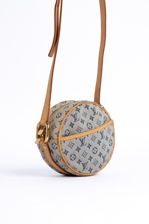2000s Louis Vuitton Mini Jeanne PM Canvas Bag