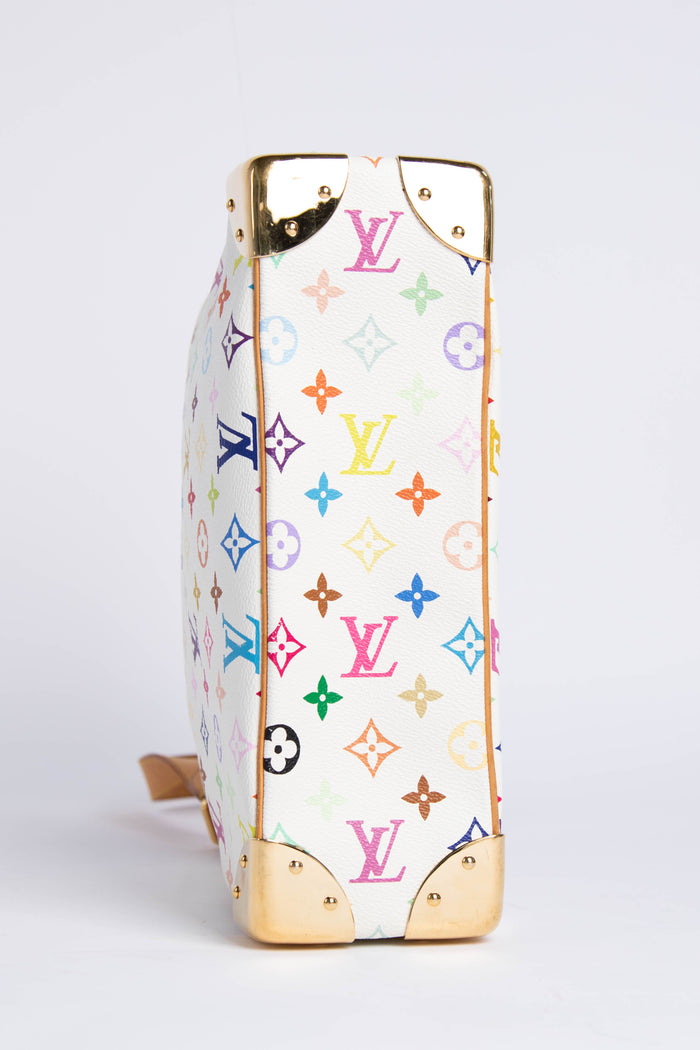 Vintage Louis Vuitton x Takashi Murakami Boulogne Shoulder Bag