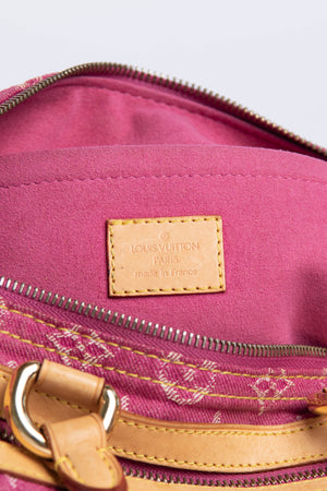 Vintage Louis Vuitton Pink Denim Neo Speedy Bag