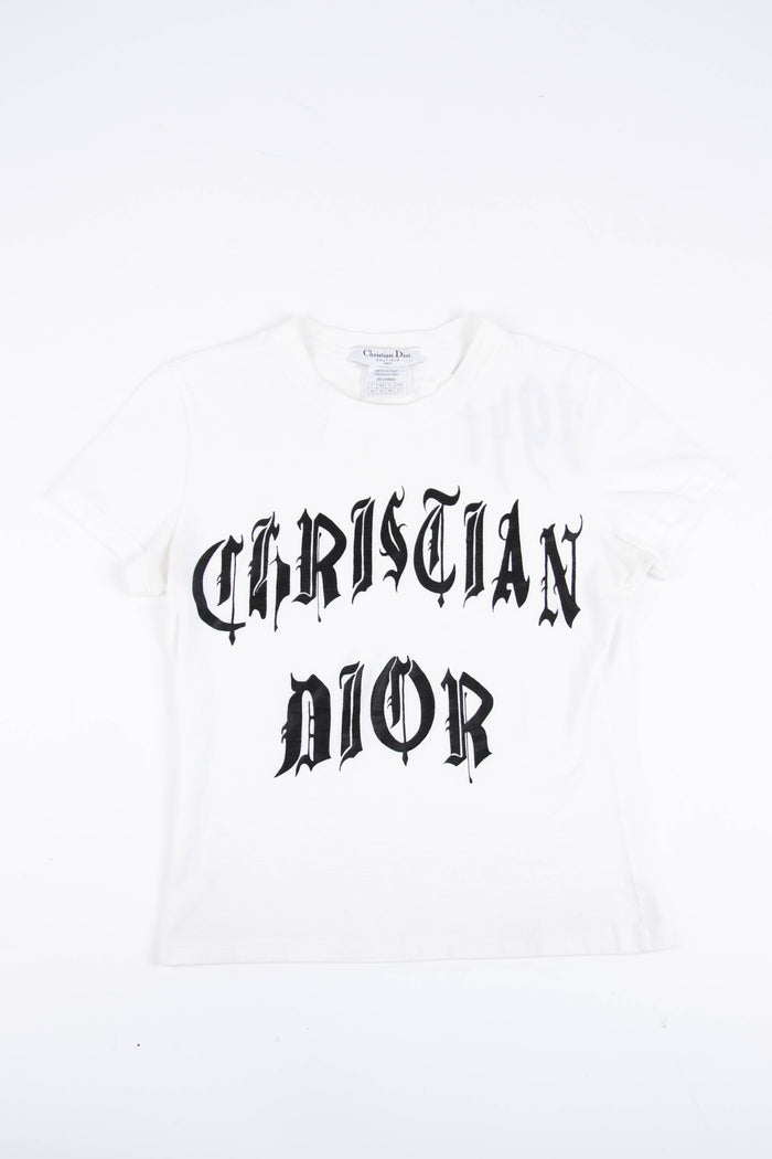 2002 Christian Dior John Galliano Gothic T-Shirt (UK 12) – Break 