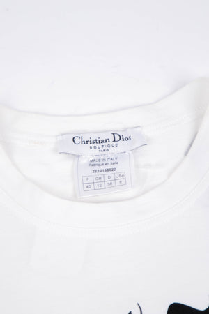 2002 Christian Dior John Galliano Gothic T-Shirt (UK 12)