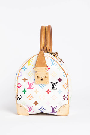 Y2K Louis Vuitton x Takashi Murakami Multicolour Monogram Speedy 30 Bag