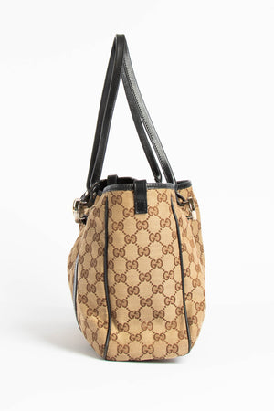 Vintage Gucci Classic GG Monogram Tote Bag