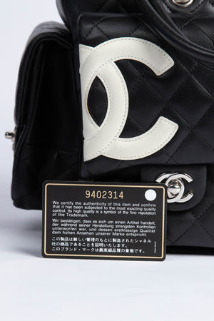 2000s Chanel Rue Cambon Black Reporter Shoulder Bag