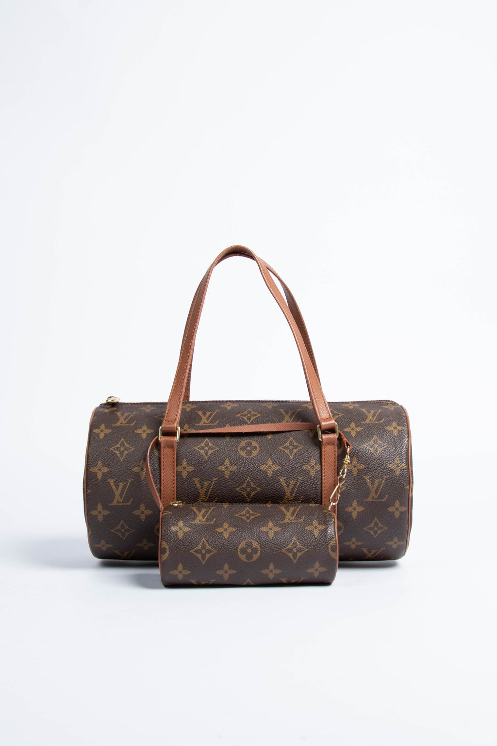 2000s Louis Vuitton Monogram Papillon 30cm Shoulder Bag