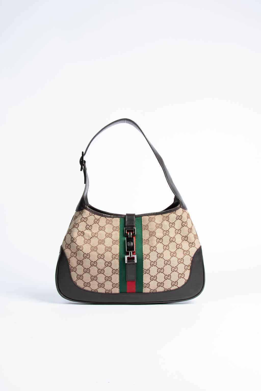 Vintage Gucci Classic GG Monogram Jackie Bag