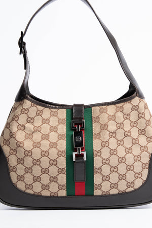 Vintage Gucci Classic GG Monogram Jackie Bag