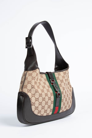 Vintage Gucci Classic GG Monogram Jackie Bag