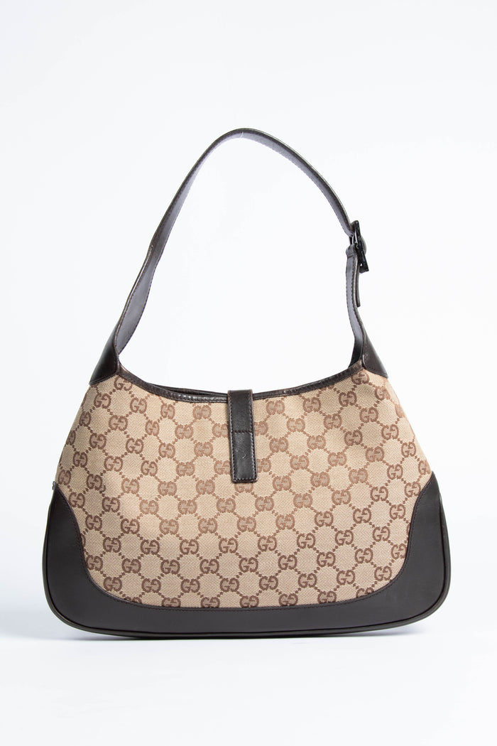 Vintage Gucci Classic GG Monogram Jackie Bag