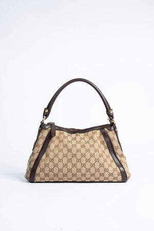 Vintage Gucci Classic GG Monogram Shoulder Bag