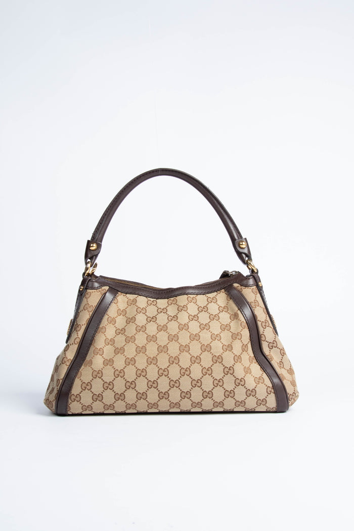 Vintage Gucci Classic GG Monogram Shoulder Bag