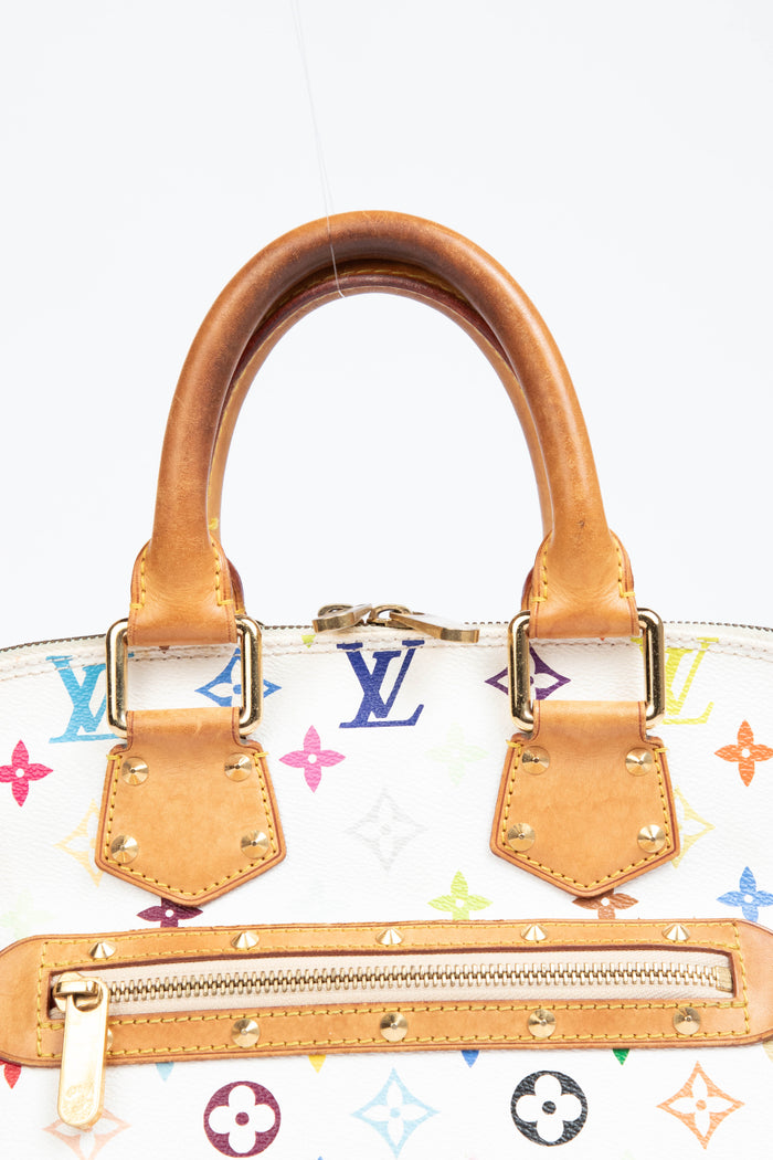 Vintage Louis Vuitton x Takashi Murakami Monogram Alma Handbag