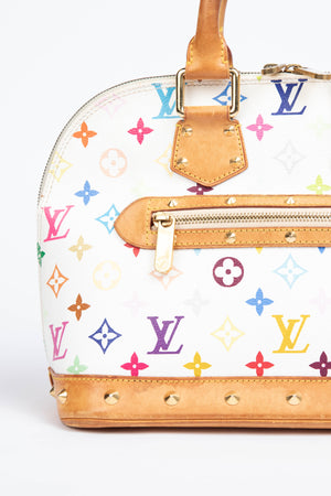 Vintage Louis Vuitton x Takashi Murakami Monogram Alma Handbag