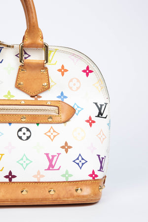 Vintage Louis Vuitton x Takashi Murakami Monogram Alma Handbag