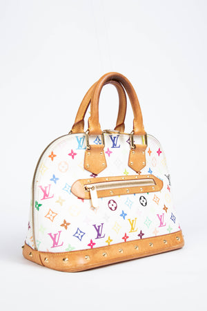 Vintage Louis Vuitton x Takashi Murakami Monogram Alma Handbag