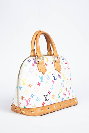 Vintage Louis Vuitton x Takashi Murakami Monogram Alma Handbag