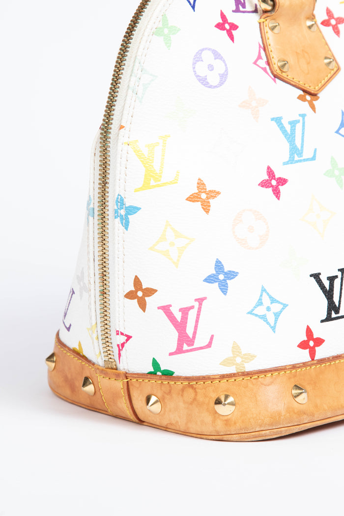 Vintage Louis Vuitton x Takashi Murakami Monogram Alma Handbag