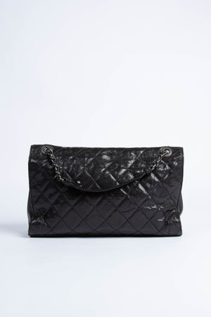 2013 Chanel Black Caviar Single Flap Shoulder Bag SHW