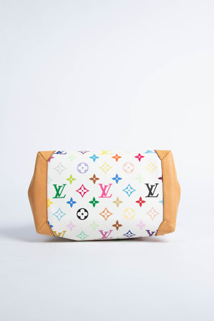 2000s Louis Vuitton x Takashi Murakami Multicolour Monogram Audra Top Handle Bag