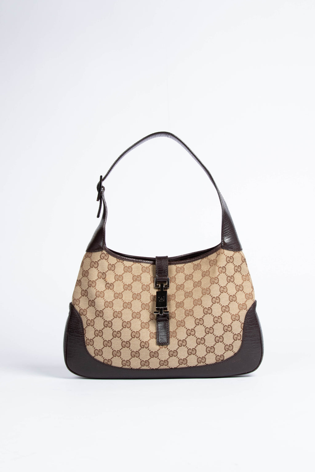 Vintage Gucci Classic GG Monogram Jackie Bag