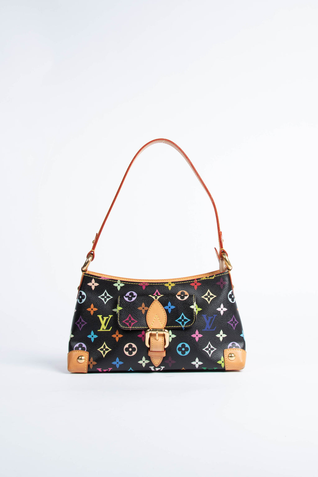 RARE Louis Vuitton x Takashi Murakami Multicolour Eliza Shoulder Bag