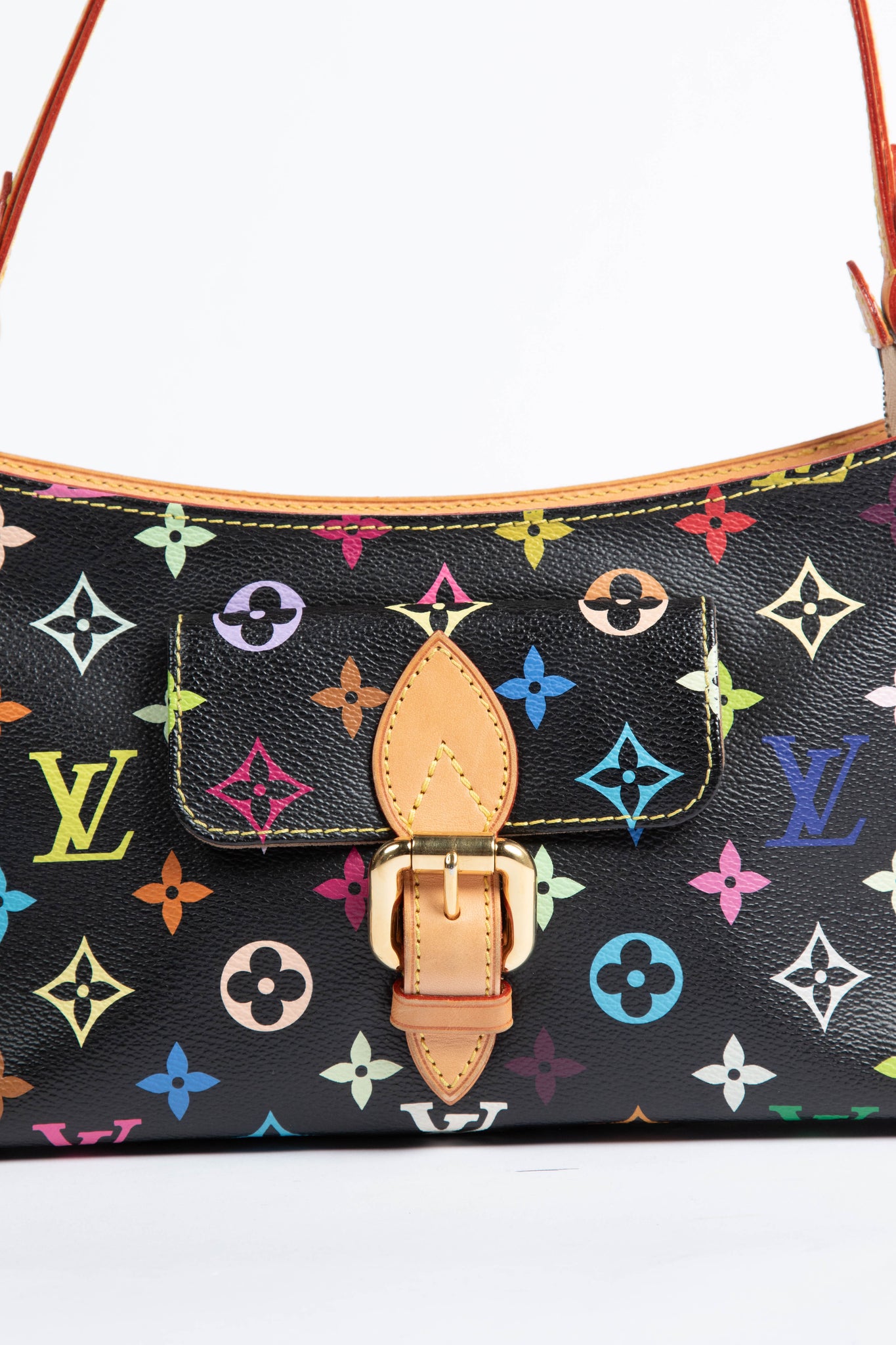 RARE Louis Vuitton x Takashi Murakami Multicolour Eliza Shoulder Bag