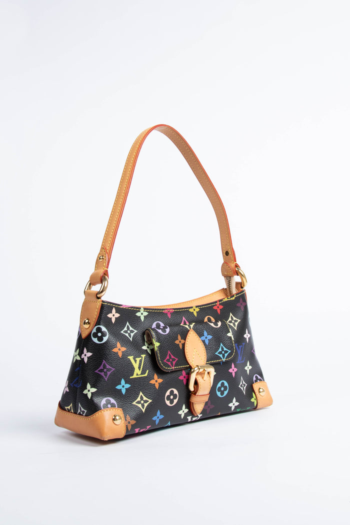 RARE Louis Vuitton x Takashi Murakami Multicolour Eliza Shoulder Bag