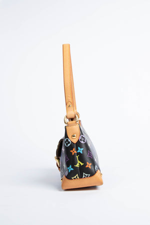 RARE Louis Vuitton x Takashi Murakami Multicolour Eliza Shoulder Bag