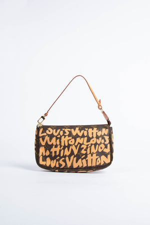 RARE Louis Vuitton x Stephen Sprouse Graffiti Pochette Accessoires