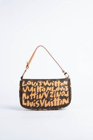 RARE Louis Vuitton x Stephen Sprouse Graffiti Pochette Accessoires