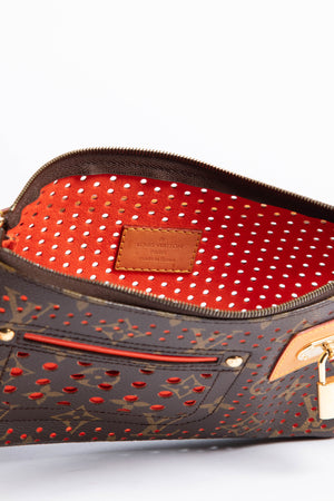 2000s Louis Vuitton Perforated Monogram Pochette Accessoires